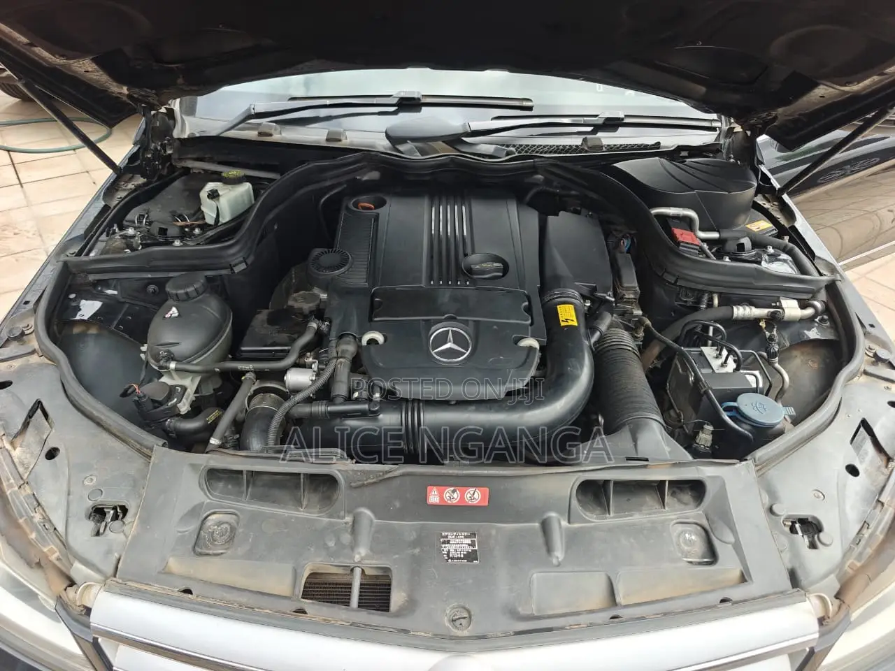 Mercedes-Benz C180 2014 Black
