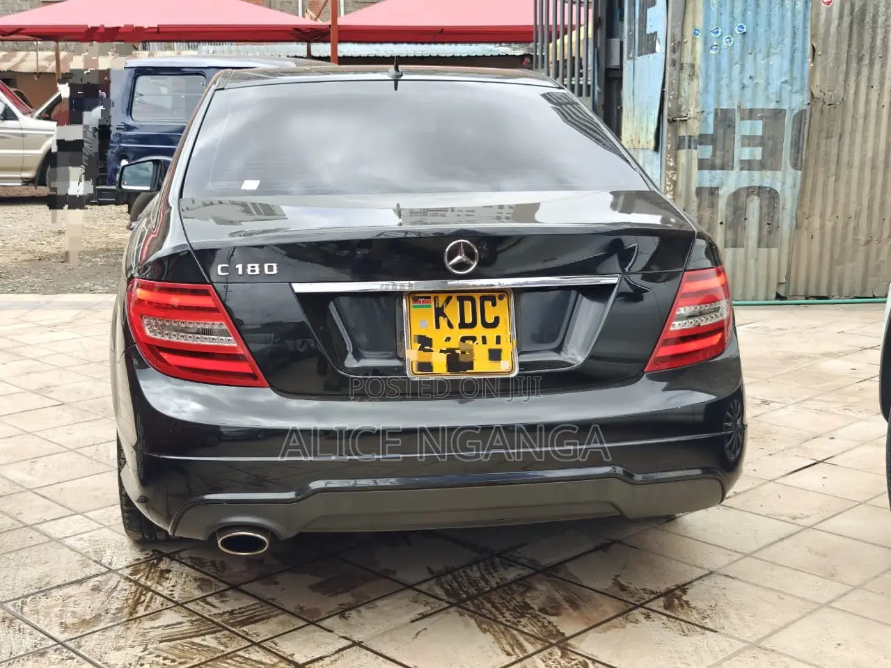 Mercedes-Benz C180 2014 Black