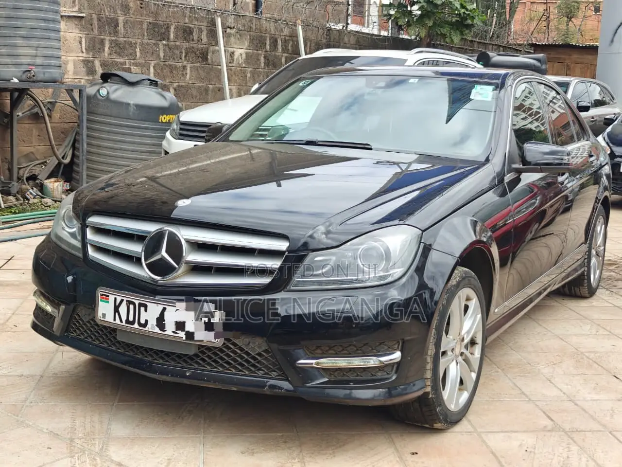 Mercedes-Benz C180 2014 Black