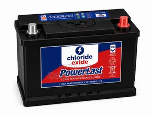 Powerlast DIN100 MF 12V Car Battery for European Cars - Brand New