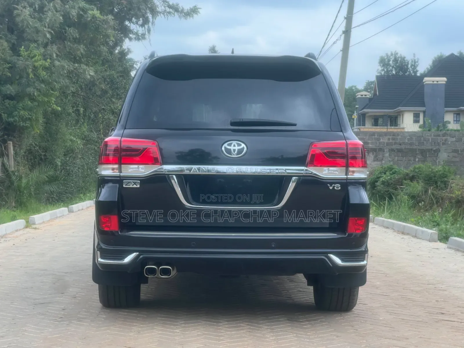 Toyota Land Cruiser 4.6 V8 ZX 2017 Black