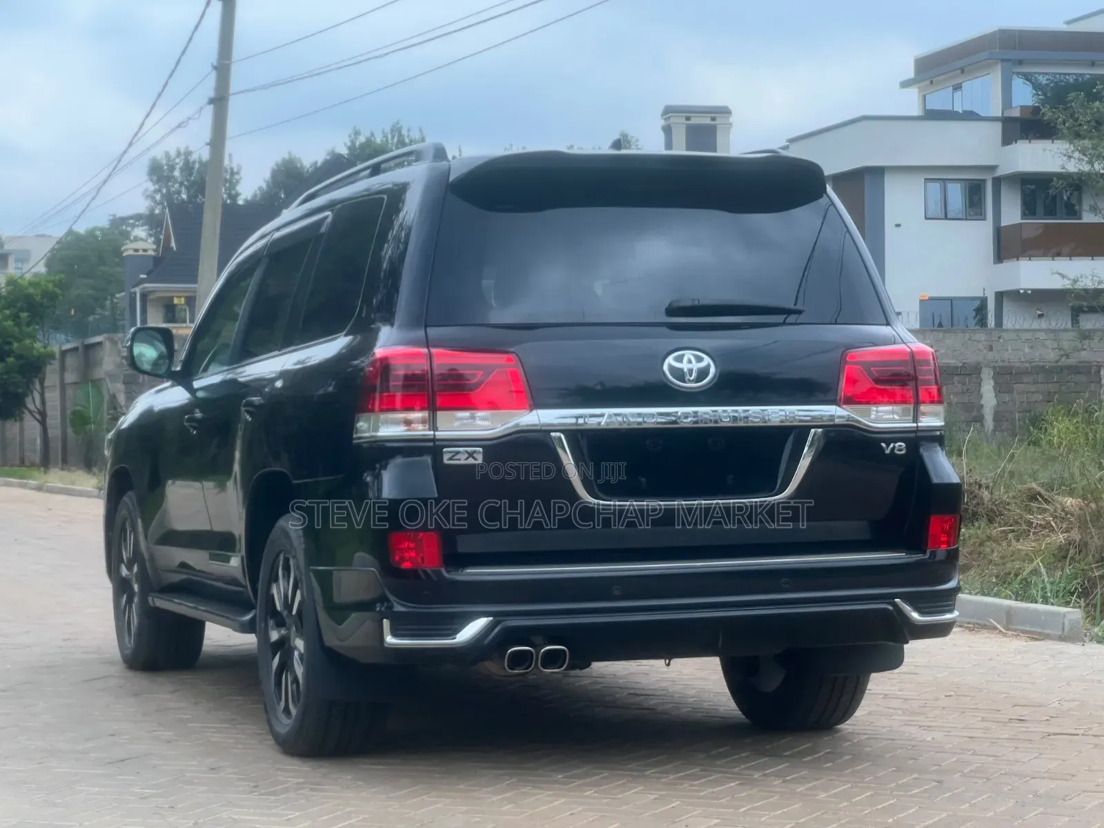 Toyota Land Cruiser 4.6 V8 ZX 2017 Black