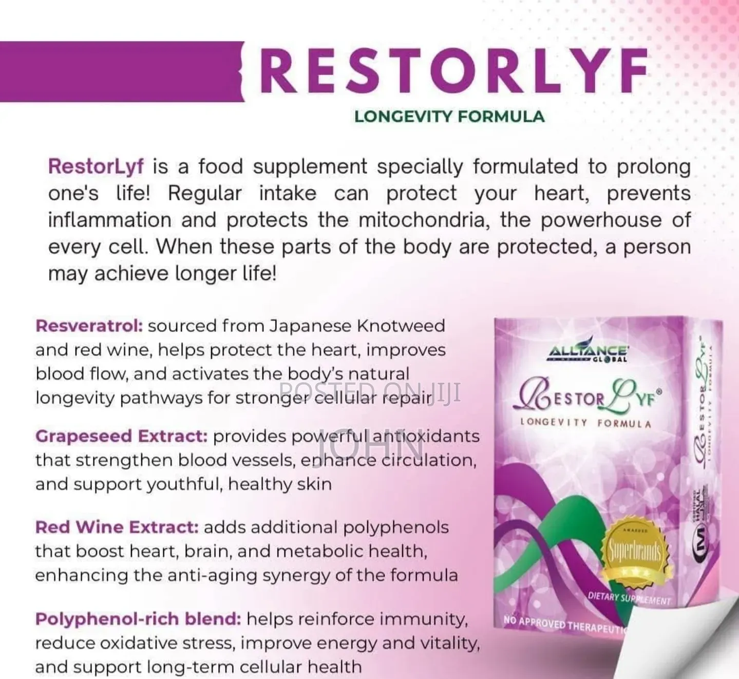 Restorlyf Anti-Aging Formula