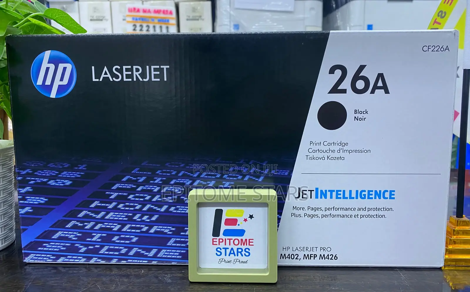 HP 26A High-Quality Black Toner Cartridge (CF226A)