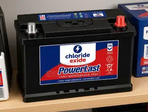 Powerlast DIN100 MF 12V Car Battery for European Cars - Brand New