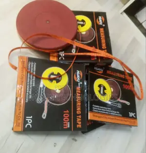100M Open Reel Fiberglass Measuring Tape for Survey & Construction
