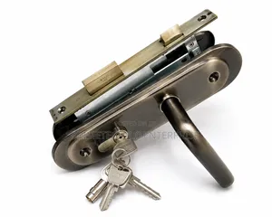 Wooden Door Lock With Cylinder - Union Original
