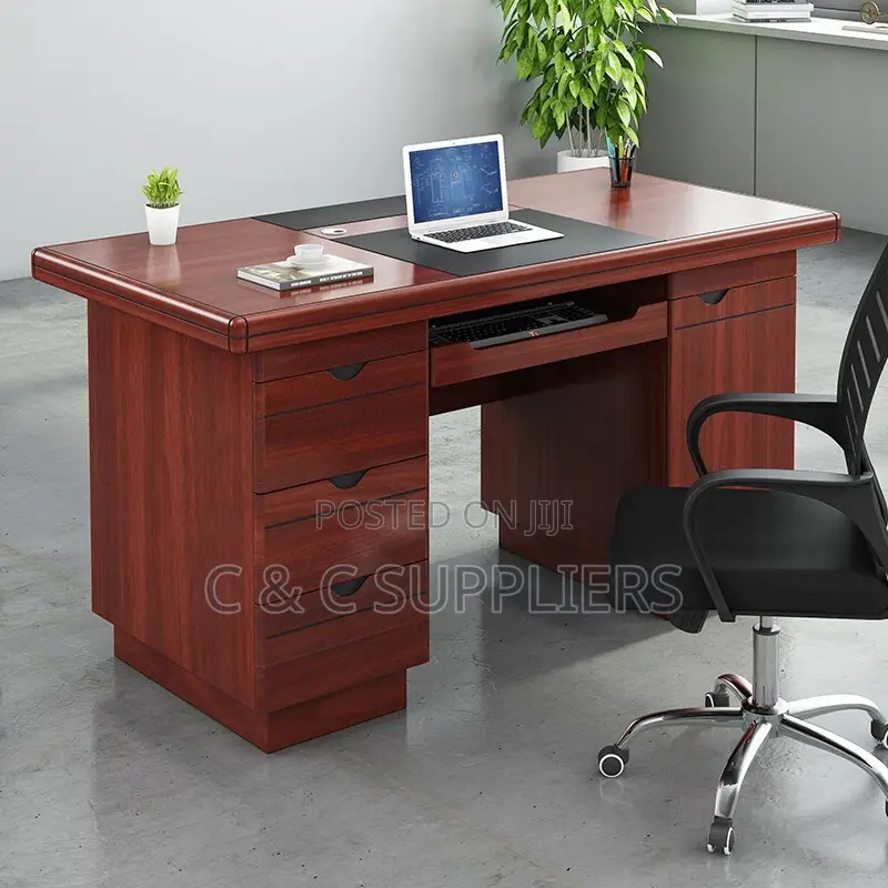 Executive Mahogany Study Table-1200mm