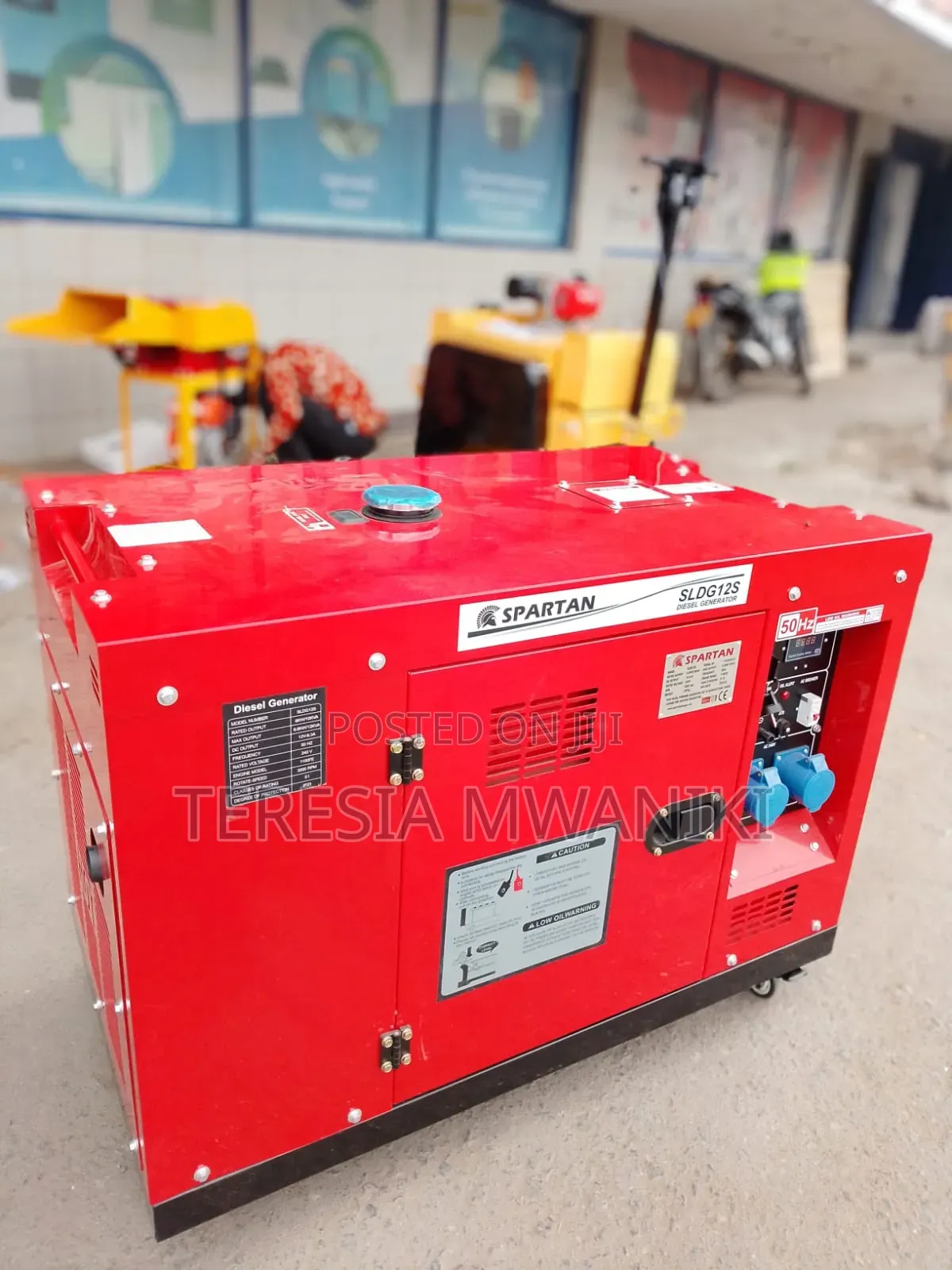 Spartan Diesel Generator (Sldg12s)12kva Silent Generator