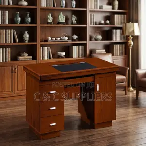 Executive Mahogany Study Table-1200mm