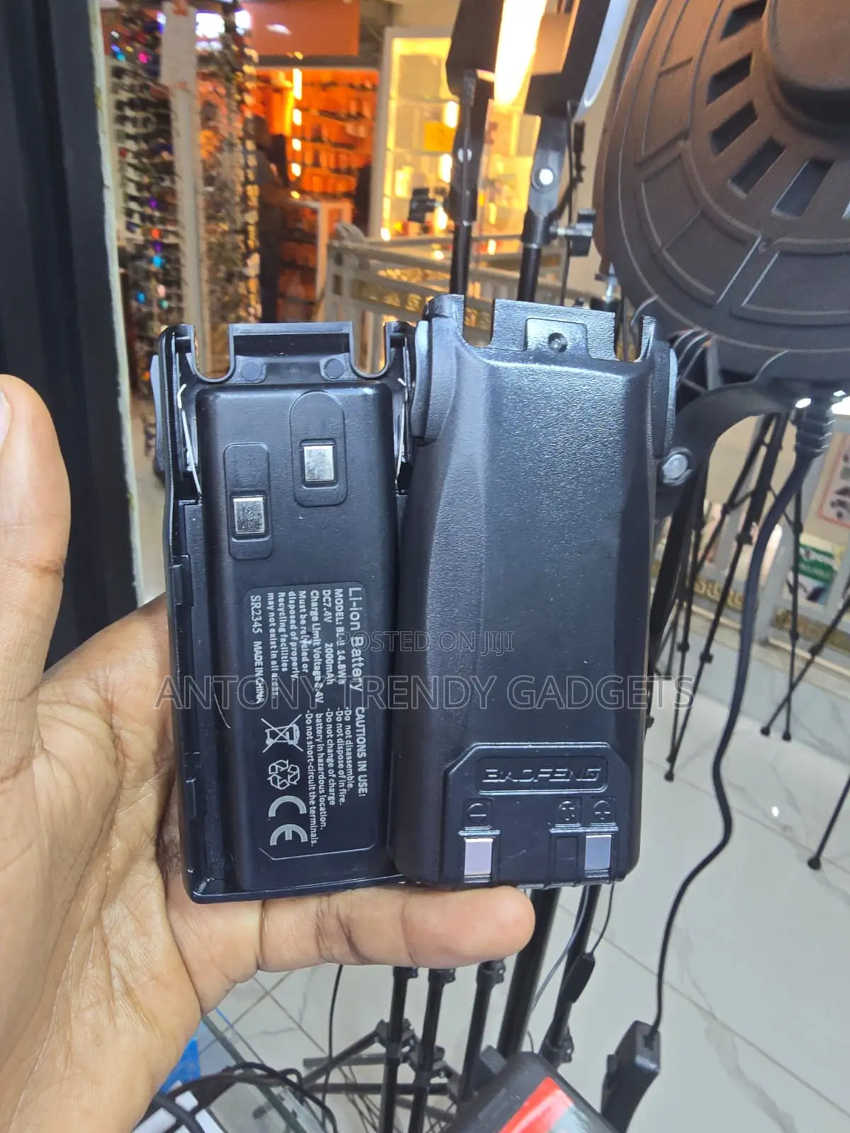 Baofeng BL-8 2000mAh Battery for UV-82 UV-82HP Walkie Talkie