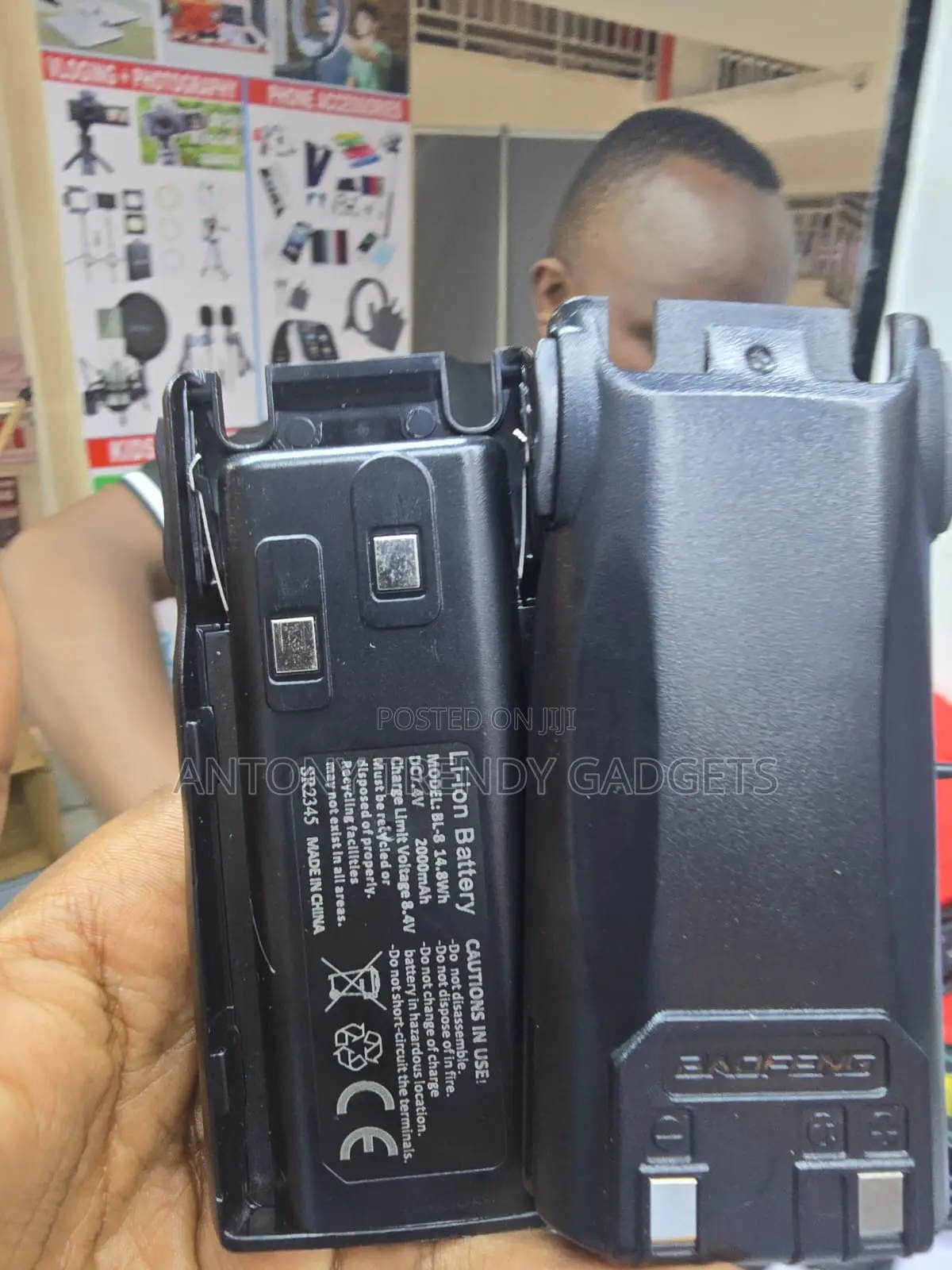 Baofeng UV-82 Rechargeable BL-8 2000mAh Battery Pack