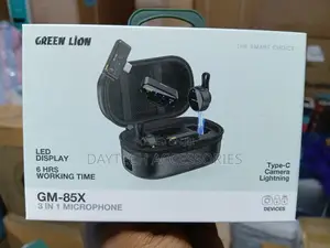 Green Lion GM-85X 3 in 1 Wireless Microphone With LED Display.