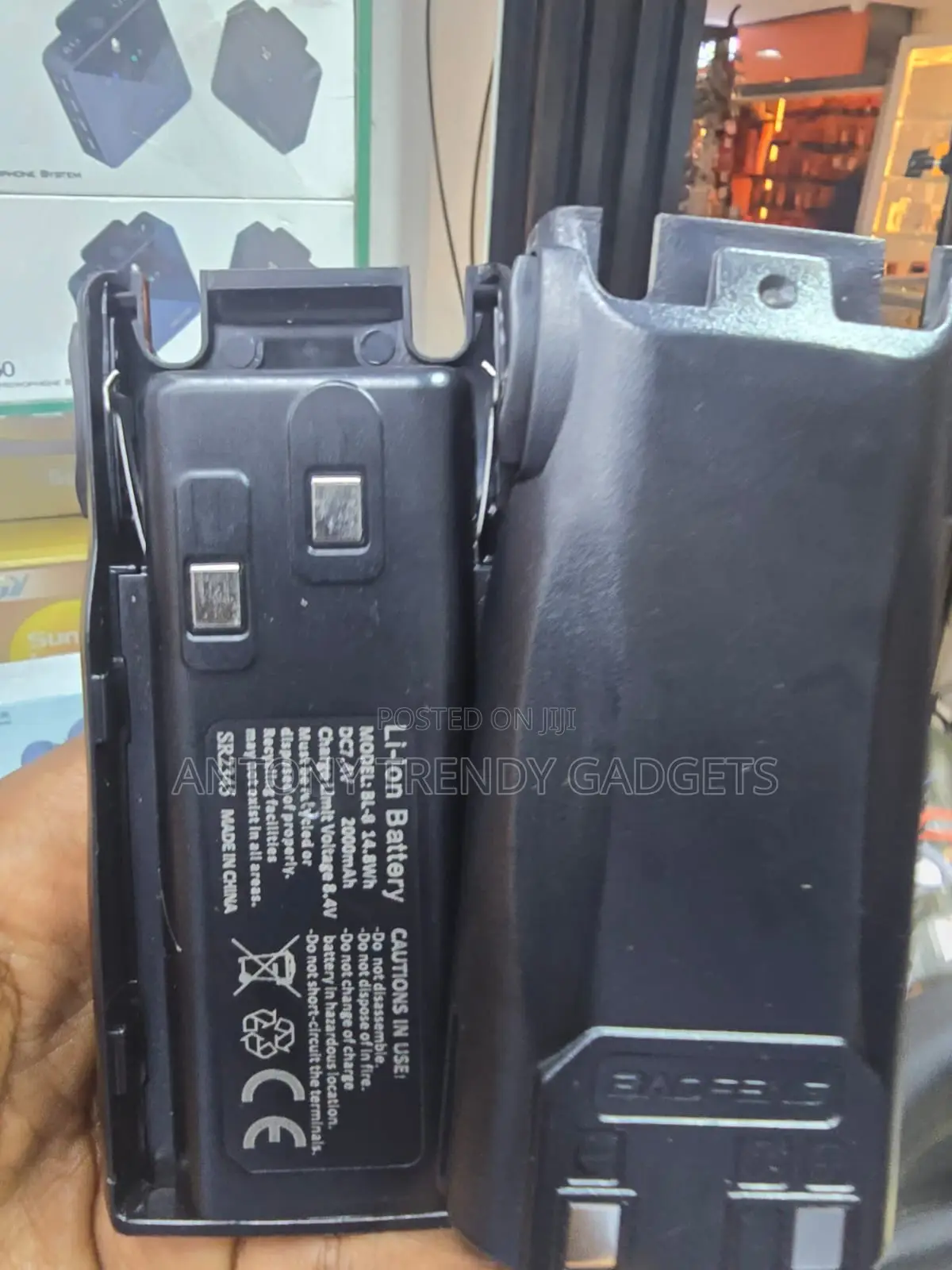 Baofeng BL-8 Rechargeable 7.4V 2000mAh UV-82 Battery