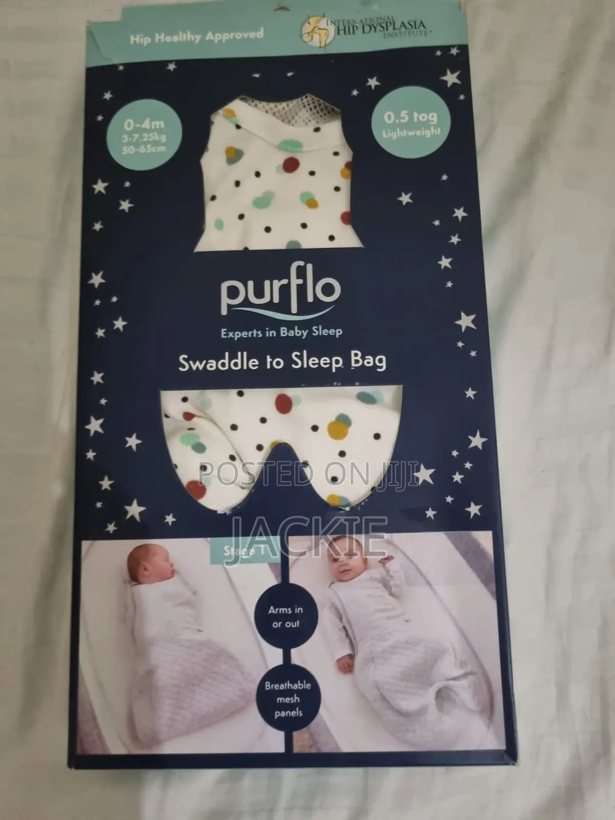 Purflo Baby Swaddle (0-4 Months)