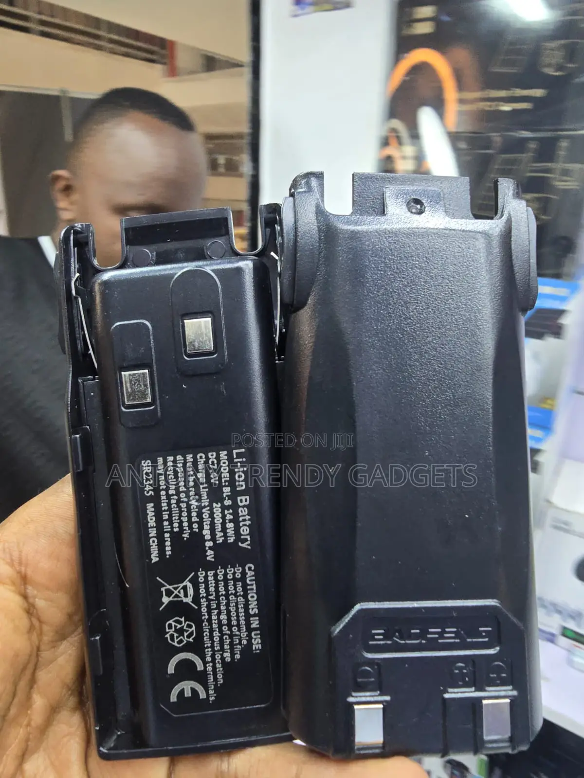Baofeng UV-82 Series 2000mAh Replacement Battery BL-8