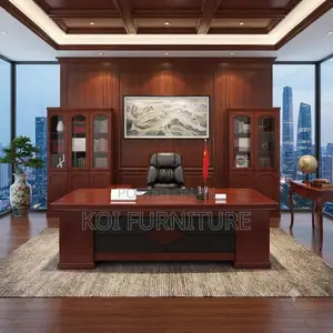 Office Desk; 1.8 Meter Executive Office Supremacy Boss Mahogany Desk