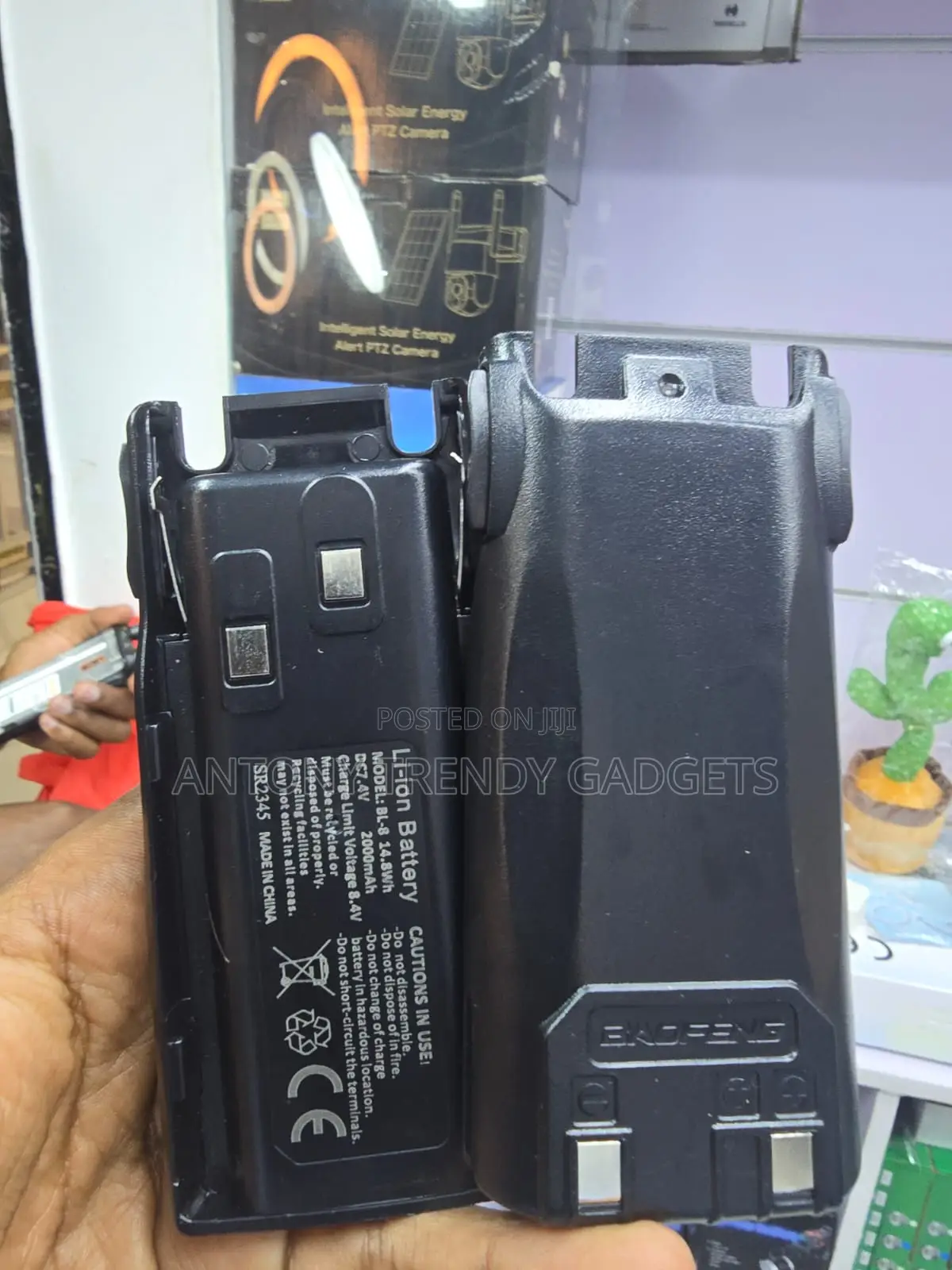 High Capacity BL-8 Battery for Baofeng Walkie Talkies