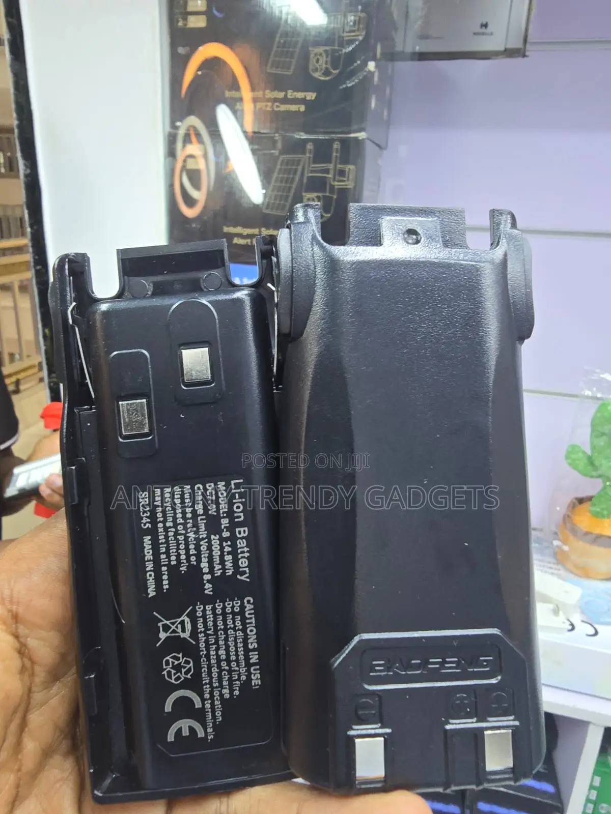 High Capacity BL-8 Battery for Baofeng Walkie Talkies