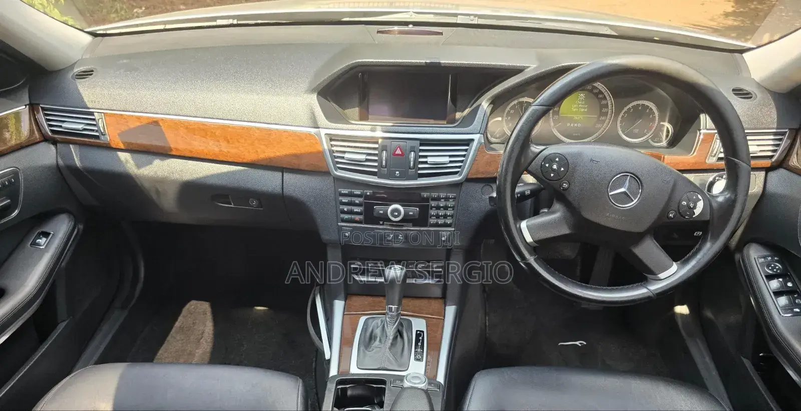 Mercedes-Benz E250 2009 Silver