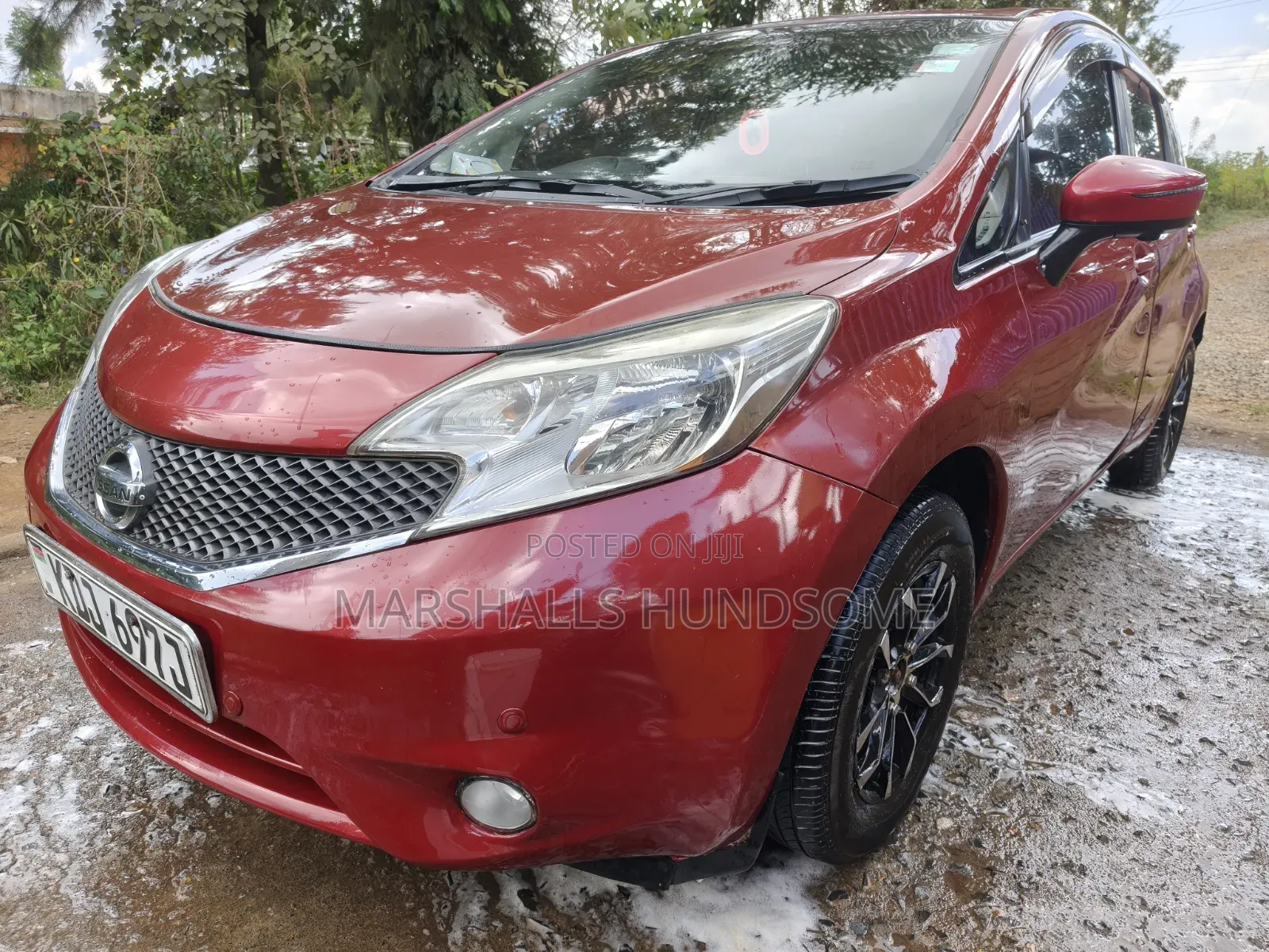 Nissan Note 2015 Maroon