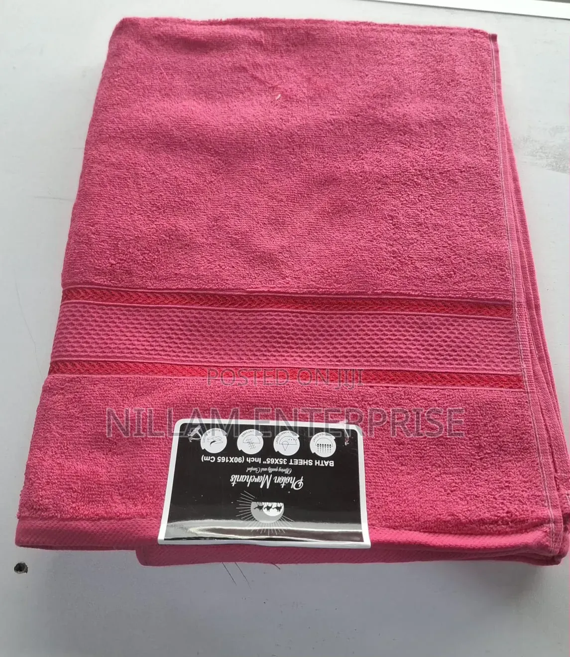 Soft Coloured Cotton Towels*
