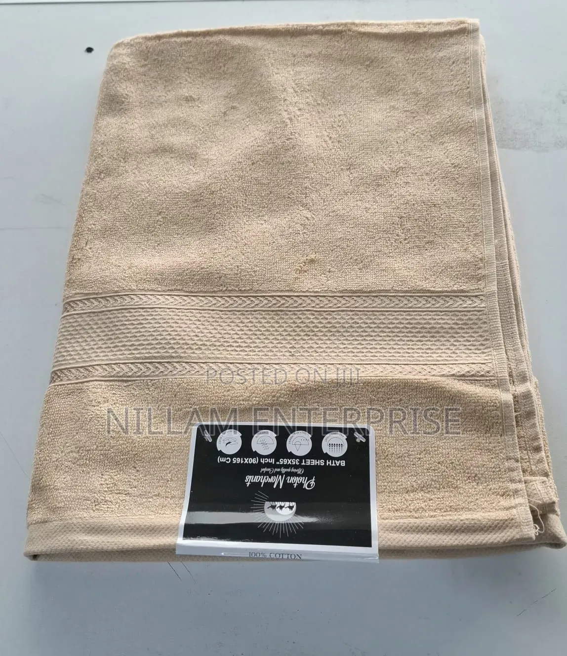 Soft Coloured Cotton Towels*