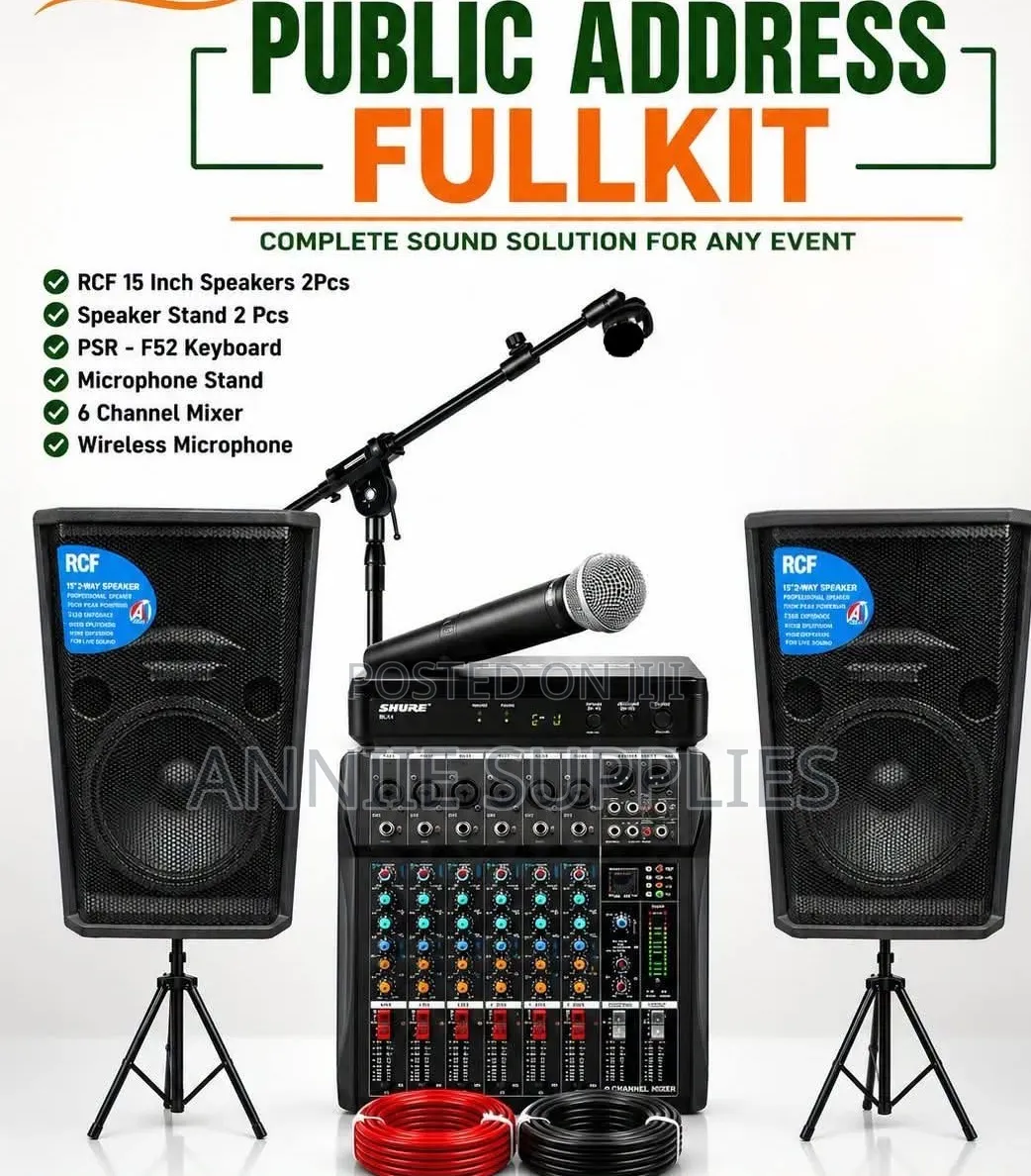 Public Address Full Kit