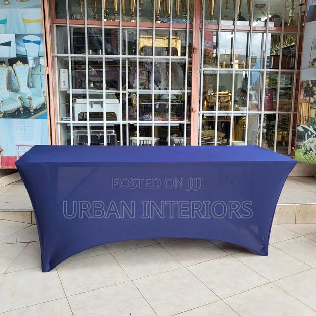 Spandex Table Cloth Spandex Table Cloth 6ft Wide - thumbnail 2