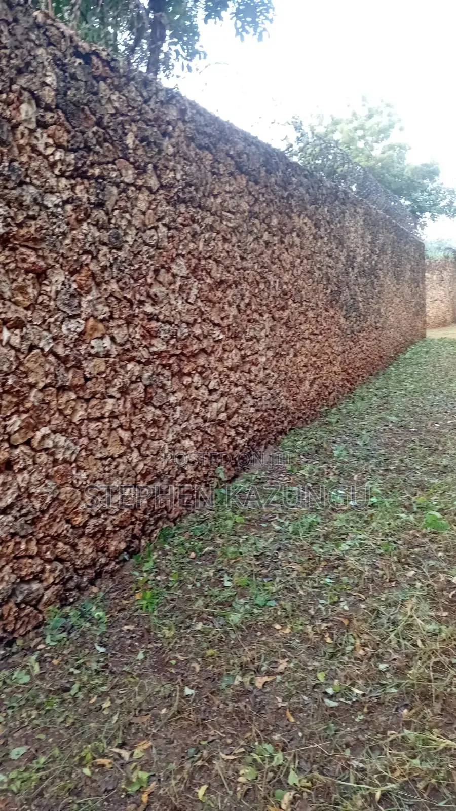 1/4 Acre Plot at Galu Beach, at End of 2nd Beach Row
