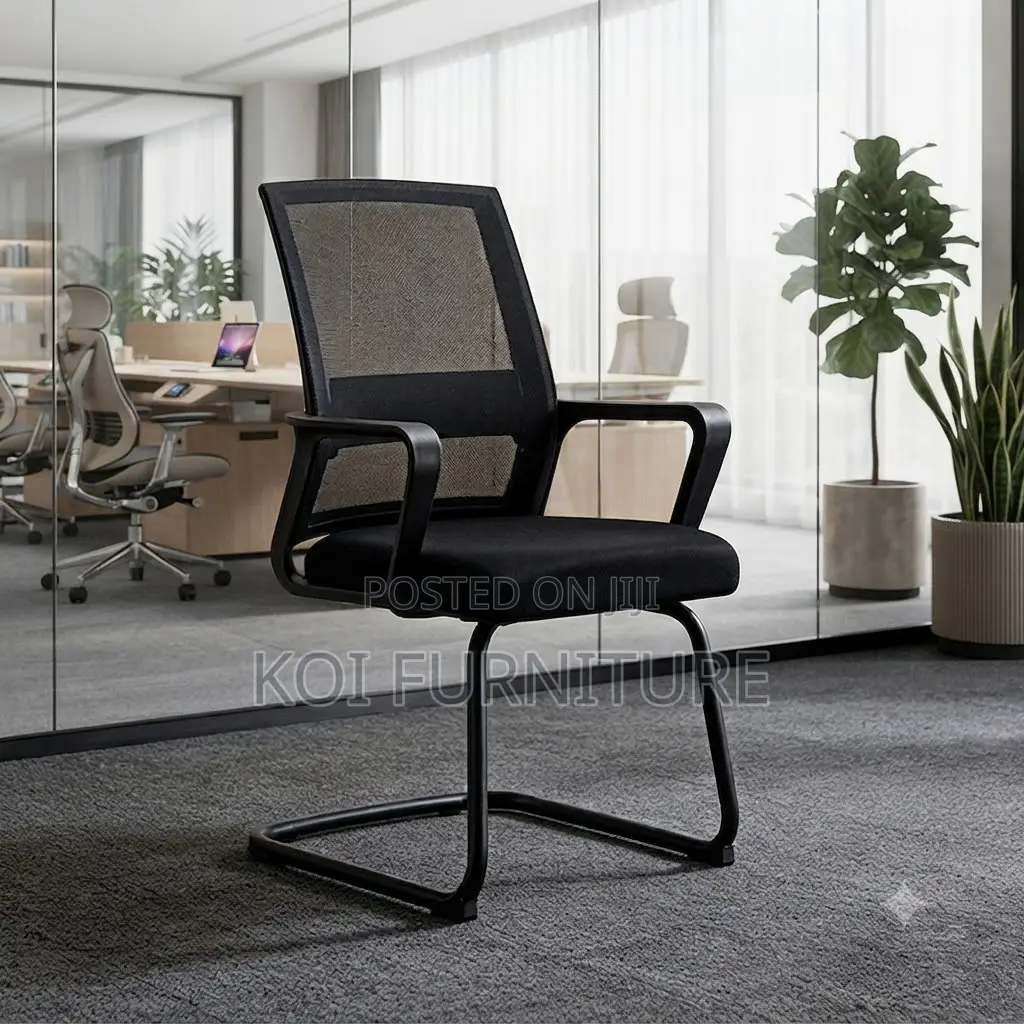 Office Chairs; Visitors Mesh Office Chairs With Sled Base