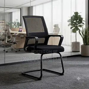 Office Chairs; Visitors Mesh Office Chairs With Sled Base