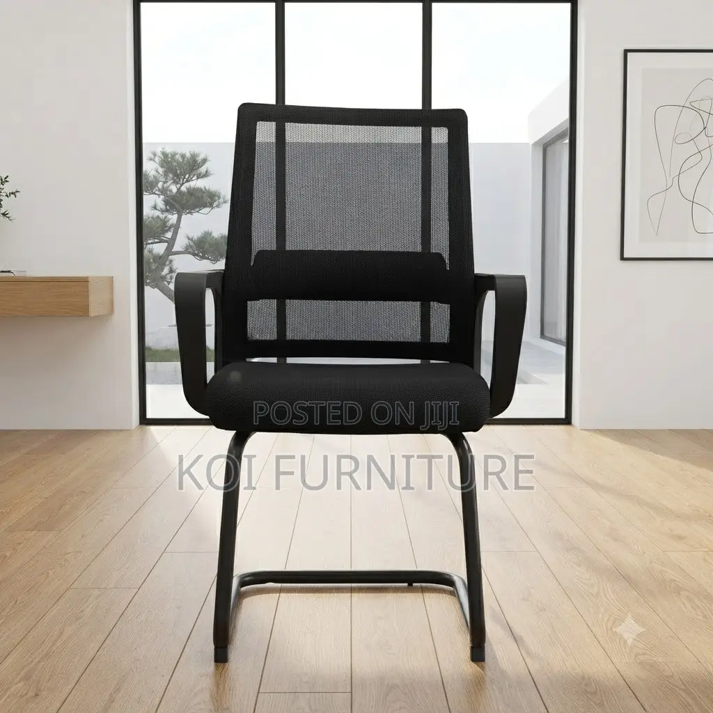 Office Chairs; Visitors Mesh Office Chairs With Sled Base