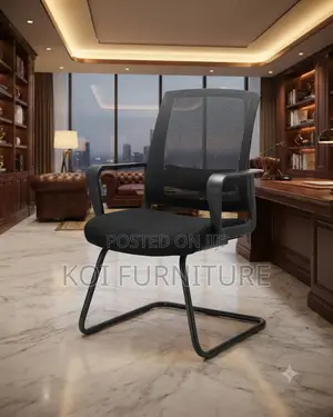 Office Chairs; Visitors Mesh Office Chairs With Sled Base