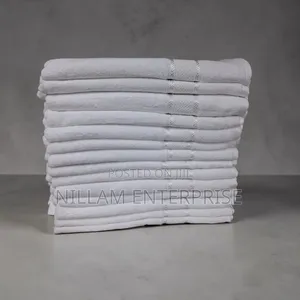 White Soft Cotton Towels