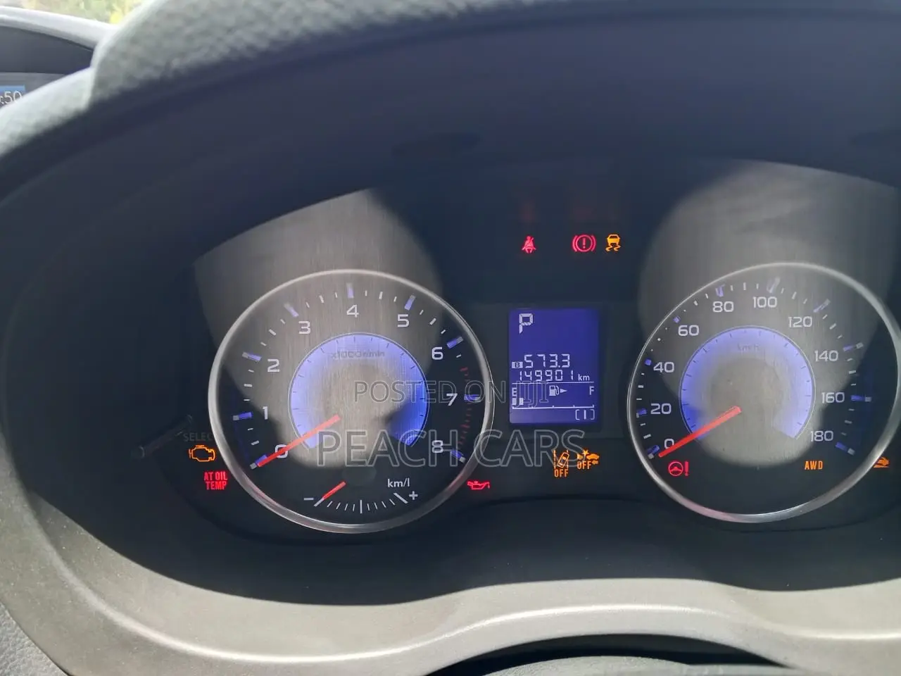 Subaru Impreza 2014 Blue
