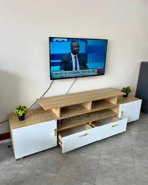 6FT Wooden TV Stand – Modern Design With Storage