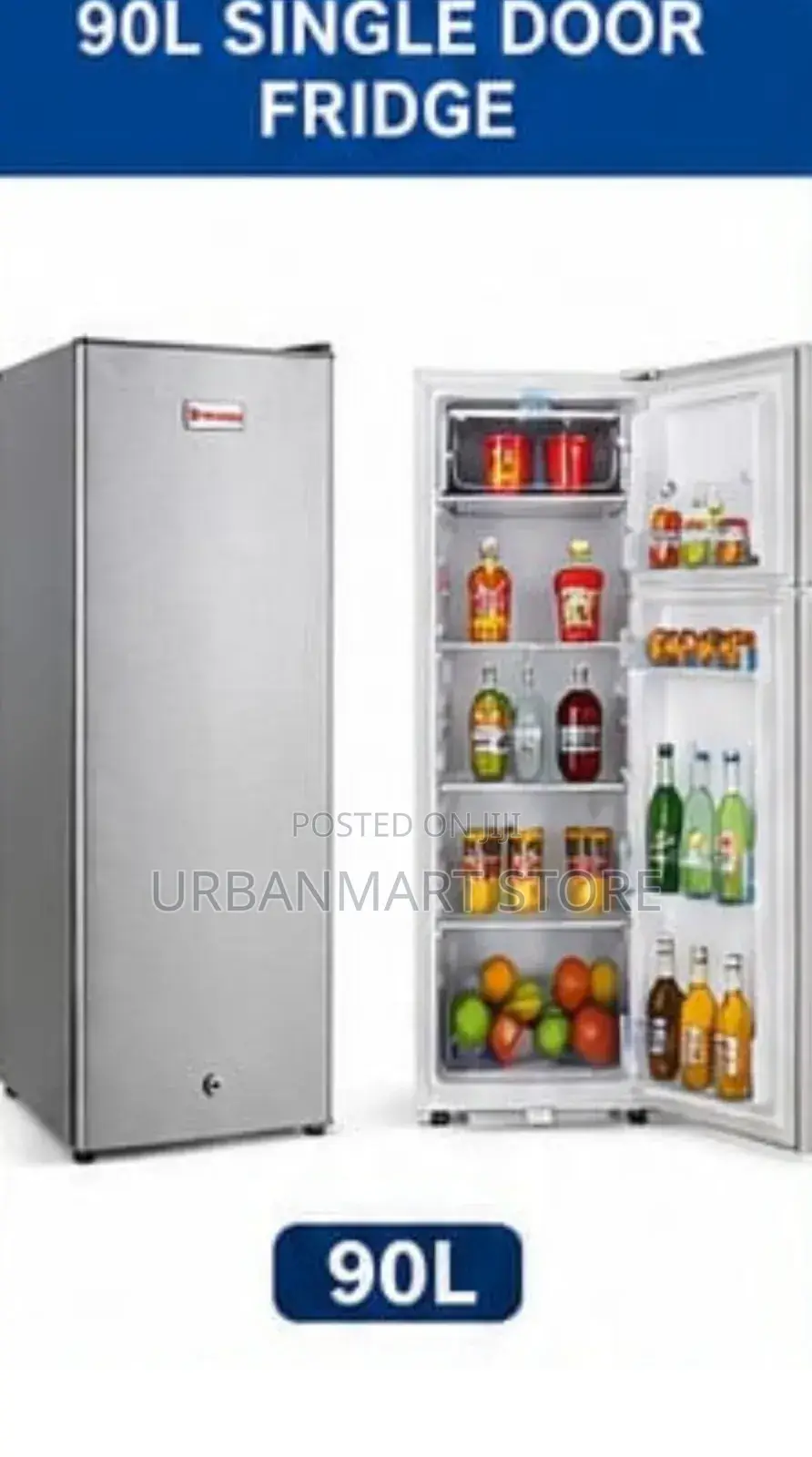 Premier 90L Single Door Refrigerator – Compact Non-Frost
