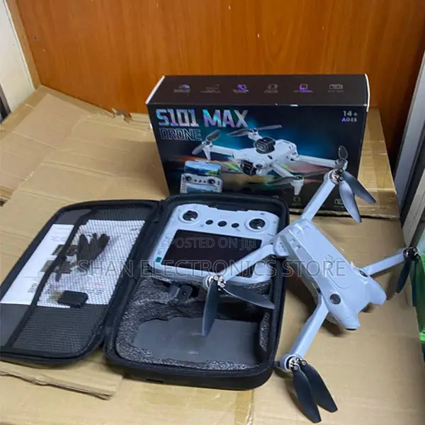 View Live Video]S101 Drone Double Cam Remote Control – With Screen