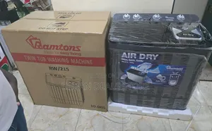 10KG Black Twin Tub Top Load Washing Machine –