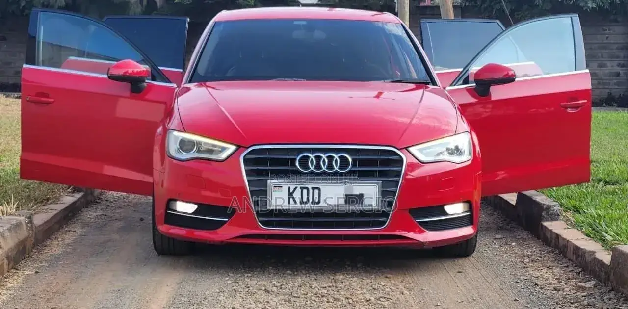 Audi A3 2014 Red