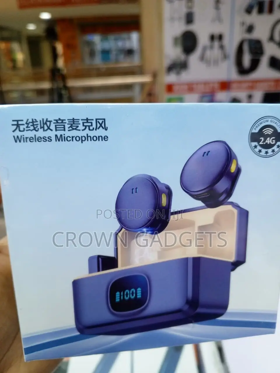 Q18 Dual Wireless Recording Microphone for Smartphones