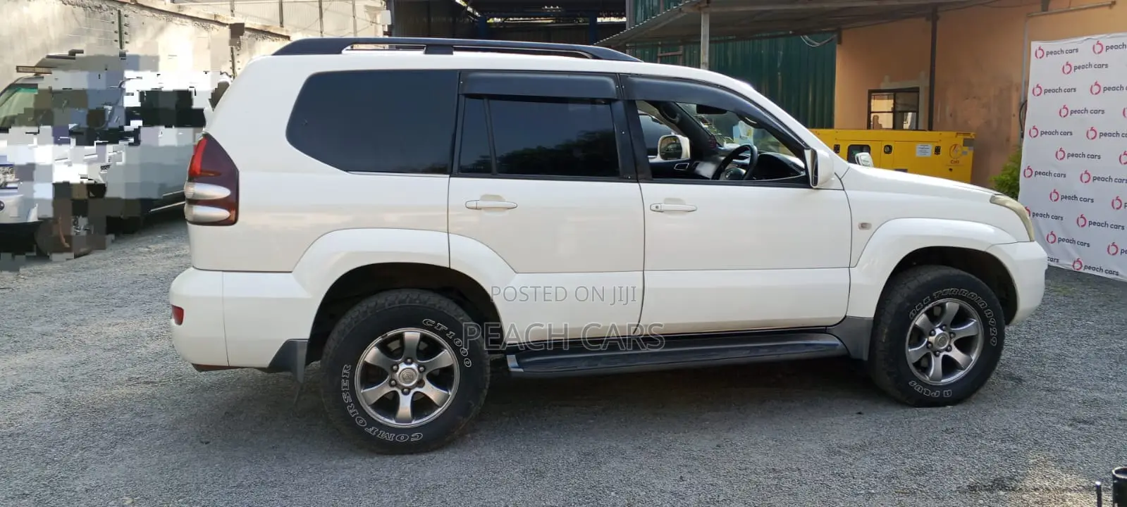 Toyota Land Cruiser 2008 White