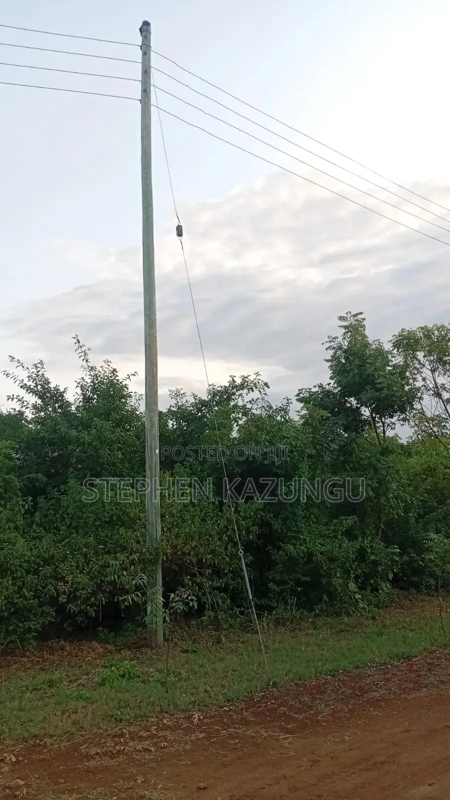 2nd Row's End 1/4 Acre Plot Size in Galu Beach Near Almanara Hotel.