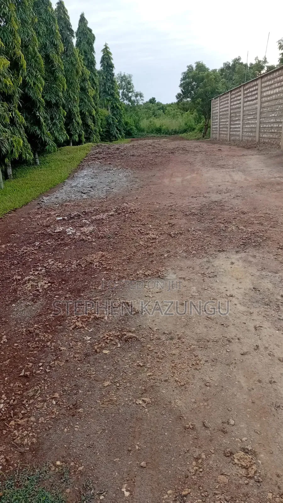 2nd Row's End 1/4 Acre Plot Size in Galu Beach Near Almanara Hotel.