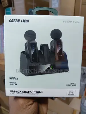 The Green Lion GM-89X 2-in-1 Wireless Microphone.