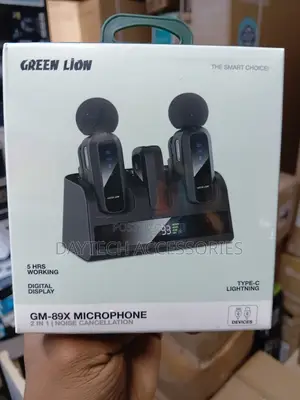 The Green Lion GM-89X 2-in-1 Wireless Microphone.
