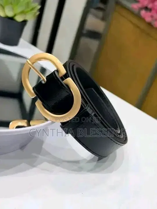 Fashion Belts for Women Leather Brown Black