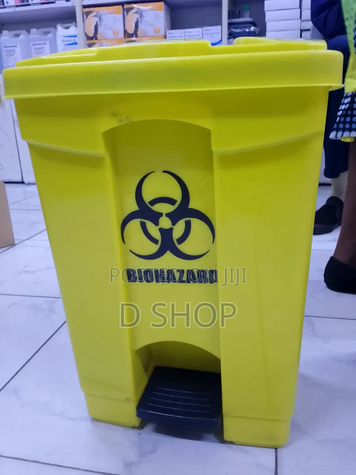 Biohazard Pedal Bin 10l
