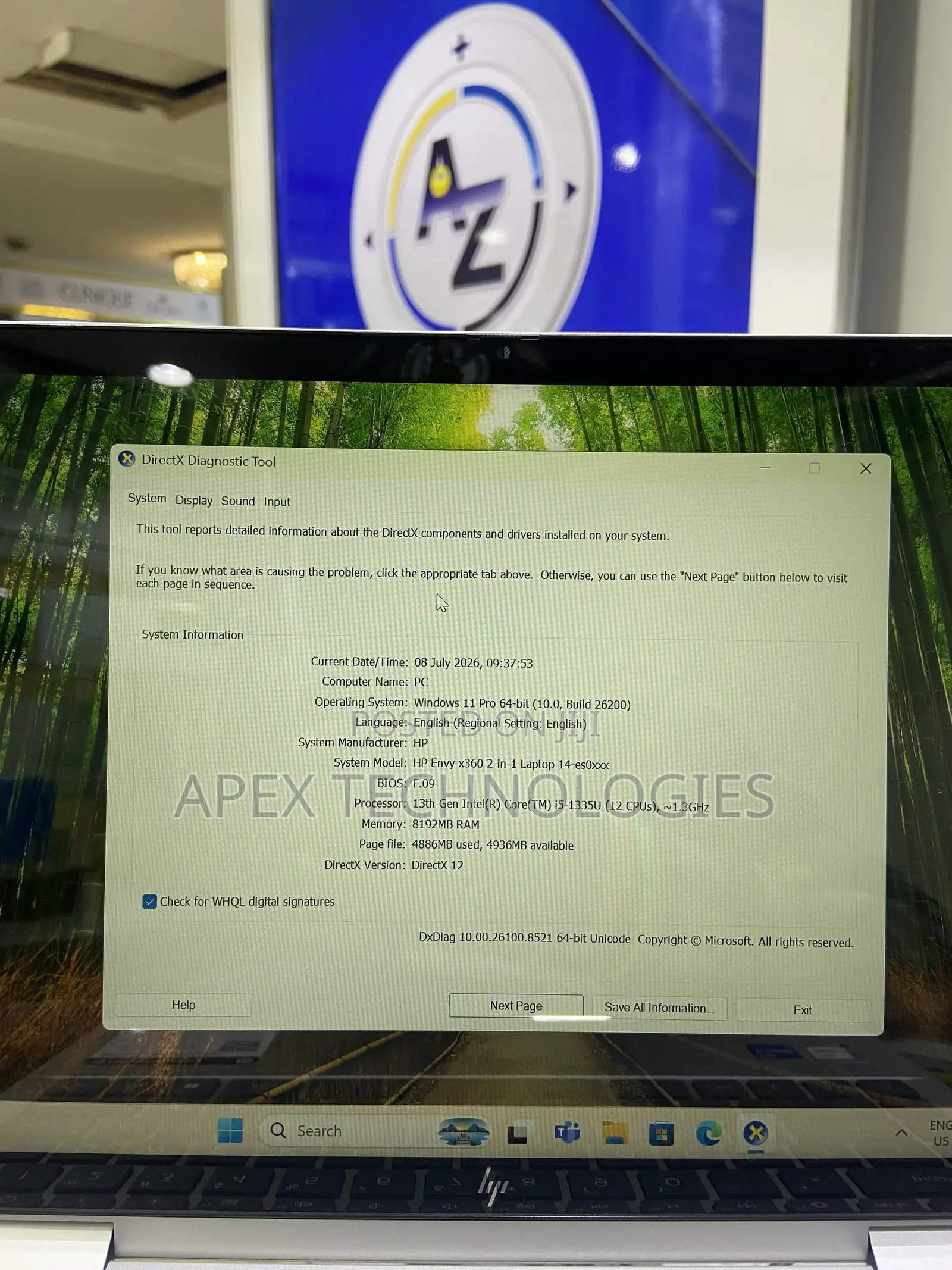 Laptop HP Envy x360 8GB Intel Core i5 SSD 512GB